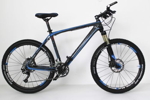 Cube SCR 26"-os Carbon MTB kerékpár 3x10 fokozatú Shimano Deore XT váltó, Rock Shox teleszkóp, 50cm/M