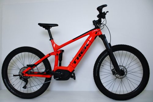 Trek Powerfly 5 28"-os Elektromos Fully kerékpár 500Wh, 10 fokozatú Deore váltó, Rock Shox Deluxe teleszkóp, 48cm/M