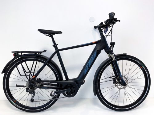 KTM Macina Touring 28”-os elektromos kerékpár 500 Wh, 9 fokozatú Shimano Deore váltó, Suntour NCX 56cm /L