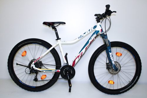 KTM Peak Deore 27,5"-os MTB kerékpár, 24 fokozatú Shimano Deore váltó, Suntour XCT teleszkóp, 42cm/S