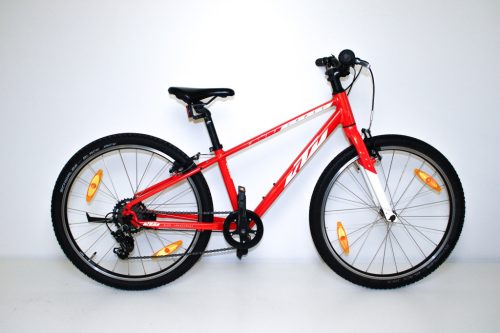 KTM Wild Cross 24"-os gyermek kerékpár, 7 fokozatú Shimano váltó, 31cm