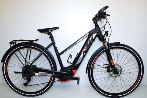 KTM Macina Sport 10 CX5 28"-os elektromos kerékpár 500Wh, 10 fokozatú Shimano Deore váltó, Suntour NCX teleszkóp, 51cm/M