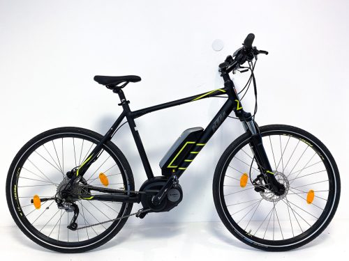 KTM Macina Cross 9 28”-os elektromos kerékpár 400Wh, 9 fokozatú Alivio váltó, Suntour NEX teleszkóp, 56cm/L