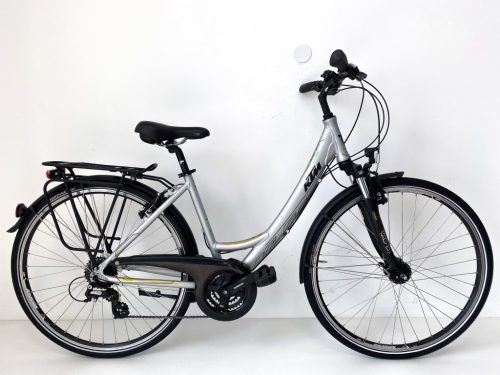 KTM Life Joy 28”-os Trekking kerékpár, 24 sebességes Shimano Altus váltó, Suntour CR8V teleszkóp, 46cm/S
