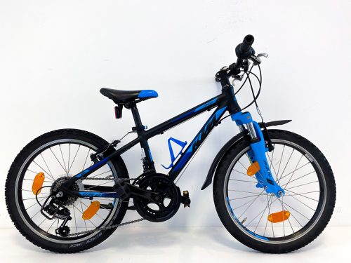 KTM Wild Cross 24"-os gyermek kerékpár, 12 fokozatú Shimano váltó, Suntour M3010 teleszkóp, 29cm