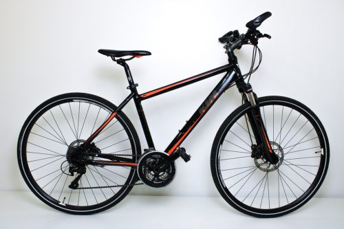 KTM Life Action 28"-os Trekking kerékpár, 30 sebességes Deore XT váltó, Suntour NCX teleszkóp, 46cm/S