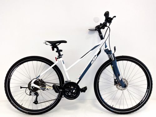 KTM Fun XT 28"-os Trekking kerékpár, 27 sebességes Shimano Deore XT váltó, Suntour NEX teleszkóp, 43cm/XS