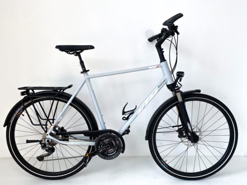 KTM Life Tour 28"-os Trekking kerékpár, 30 fokozatú Shimano Deore XT váltó, Suntour NCX teleszkóp, 60cm/XL