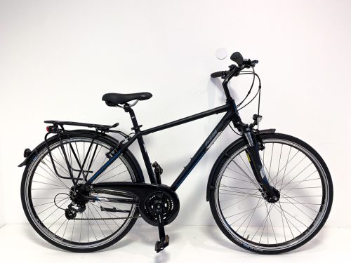 KTM Life Joy 28”-os Trekking kerékpár, 24 sebességes Shimano Altus váltó, Suntour CR8V teleszkóp, 46cm/S