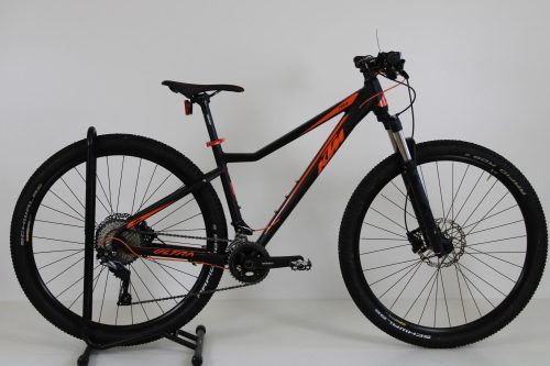 KTM Ultra Comp 27,5"-os MTB kerékpár, 2x11 fokozatú Shimano SLX váltóval, Rock Shox XC 30 teleszkóp, 43cm/S