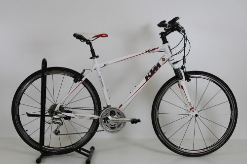 KTM Life Speed 28"-os Trekking kerékpár, 27 Fokozatú Shimano LX váltó, Suntour NCX-D teleszkóp, 51cm/M