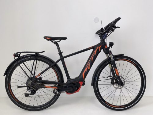 KTM Macina Sport 11 CX5 28"-os elektromos kerékpár 500Wh, 11 fokozatú SLX váltó, Suntour NCX teleszkóp, 46 cm / 18" / S