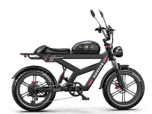 Duotts F20 - 20" Elektromos kerékpár 1404Wh akku, 750W motor ,7 Sebességes váltó, dupla teleszkóp (full suspension)