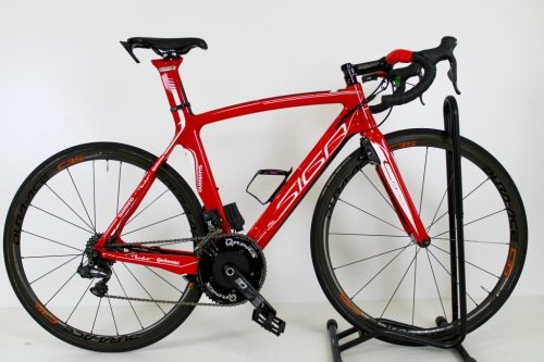 Siga Factory CR 28"-os Carbon országúti kerékpár, Elektromos Dura Ace 2x10 fokozatú váltó, Full Dura Ace, 53cm/M