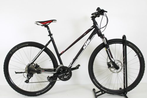 KTM Life Adventure 28"-os Trekking kerékpár, 30 sebességes Deore váltó, Suntour NEX teleszkóp, 51cm/M