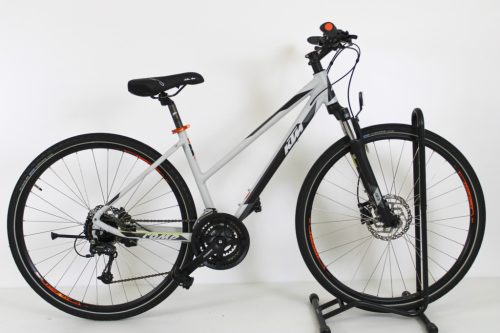 KTM Life Comp 28"-os Trekking kerékpár, 24 fokozatú Shimano Deore váltó, Suntour NEX teleszkóp, 43cm/XS