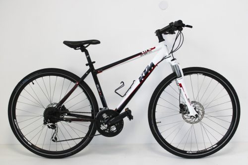 KTM Life Way Disc 28"-os Trekking kerékpár, 27 sebességes Shimano Deore XT váltó, Suntour NEX teleszkóp, 46cm/S