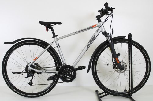 KTM Life Comp 28"-os Trekking kerékpár, 24 fokozatú Shimano Deore váltó, Suntour NEX teleszkóp, 46cm/S