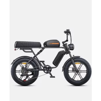  ENGWE M1 – 20"-os fat tire elektromos kerékpár, 250 W motorral, 65 Nm nyomatékkal és 7 sebességes Shimano váltóval