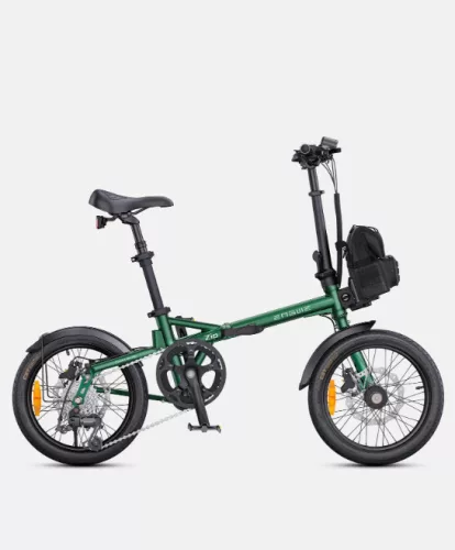 ENGWE ZIP – 16"-os ultrakönnyű összecsukható elektromos kerékpár, 360 Wh LG akkumulátorral és Shimano 7 sebességes váltóval