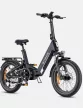 ENGWE L20 3.0 Pro – 20"-os összecsukható elektromos kerékpár, középmotorral, 720 Wh akkumulátorral és teljes rugózással