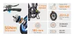ENGWE EP-2 Boost – 20"-os összecsukható fat bike elektromos kerékpár, 624 Wh akkumulátorral és Boost funkcióval
