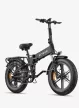 ENGWE Engine Pro 2.0 – 20"-os összecsukható fat bike elektromos kerékpár, 768 Wh akkumulátorral, 75 Nm nyomatékkal és teljes rugózással