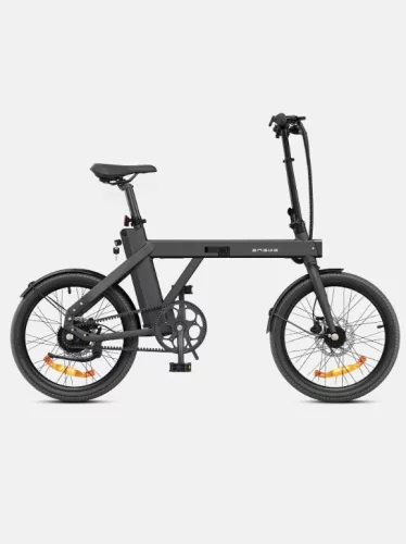 Engwe P20 – 20"-os összecsukható elektromos kerékpár, 345,6 Wh akkumulátorral és Gates szíjhajtással