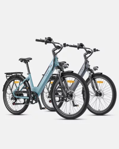 Engwe P275 SE Combo – 27,5"-os elektromos városi kerékpár csomag, 468 Wh akkumulátorral és gyári kiegészítőkkel