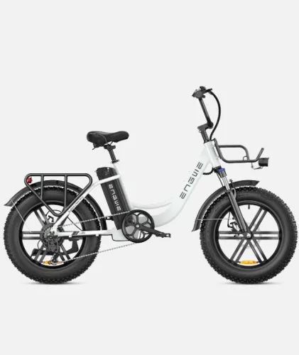 Engwe L20 – 20"-os alacsony átlépésű elektromos fat bike több szinben, 624 Wh akkumulátorral és 50 Nm nyomatékkal