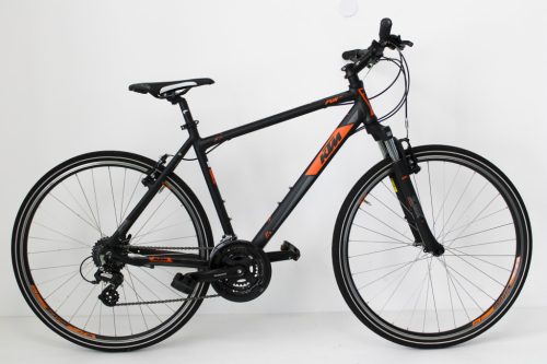 KTM Fun Line 28"-os Trekking kerékpár, 24 fokozatú Shimano Altus váltó, Suntour NEX teleszkóp, 51cm/M