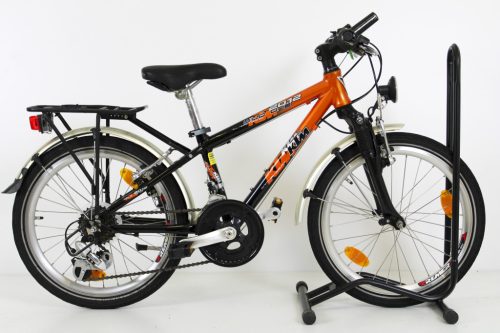 KTM Wild One 20"-os Gyermek kerékpár, 12 sebességes Shimano RevoShift váltó, 30cm