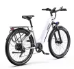 OneSport OT05 Fehér – 27,5"-os elektromos trekking kerékpár, 655,2 Wh akkumulátorral és 44 Nm nyomatékkal