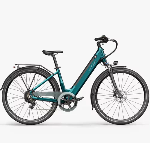 Fiido C11 - 28" Elektromos kerékpár 499,2Wh akku, 6 Sebességes Shimano TY300D váltó, kétféle színben, univerzális méret