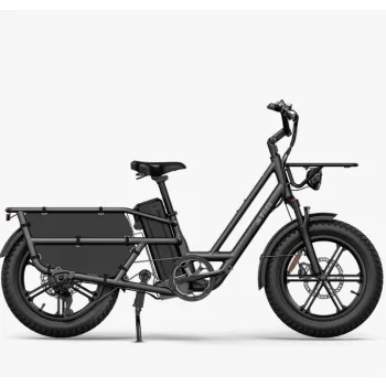   Fiido T2 Family Edition – 20"-os elektromos cargo kerékpár családi felszereltséggel, 998,4 Wh akkumulátorral és 200 kg teherbírással
