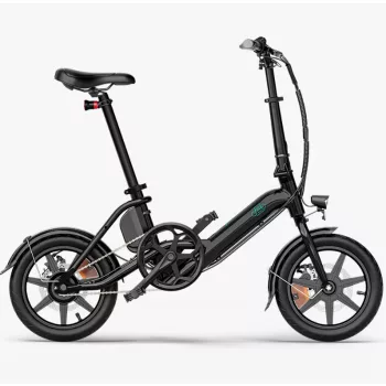   Fiido D3 Pro – 14"-os összecsukható elektromos kerékpár, 280,8 Wh akkumulátorral és mindössze 17,3 kg tömeggel