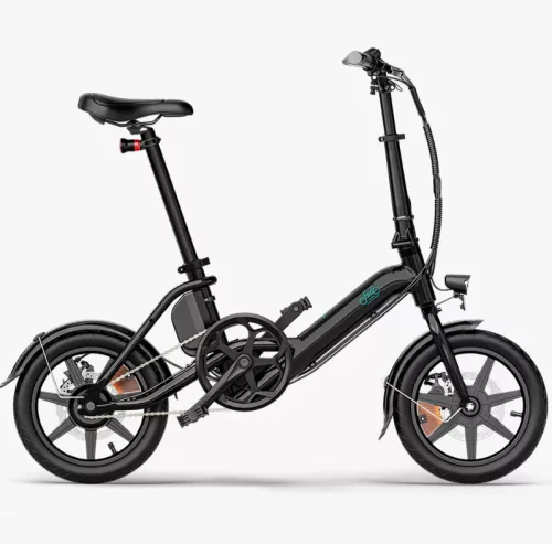 Fiido D3 Pro – 14"-os összecsukható elektromos kerékpár, 280,8 Wh akkumulátorral és mindössze 17,3 kg tömeggel