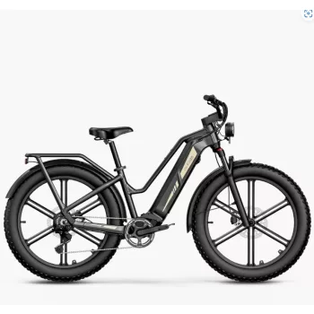   Fiido Titan – 26"-os elektromos cargo fat bike, 696 Wh akkumulátorral és 200 kg teherbírással