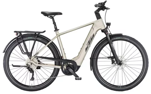 KTM Macina Style 740 Champagne Matt – 28"-os férfi elektromos trekking kerékpár / Bosch CX motorral és 750 Wh akkumulátorral