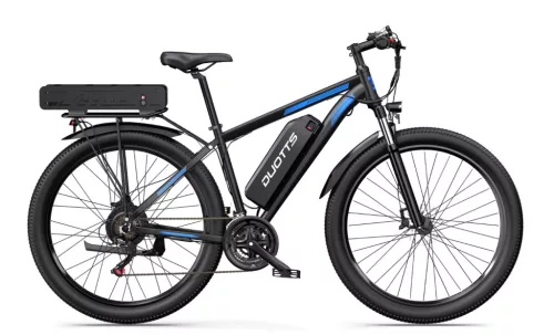 DUOTTS C29-K – 29"-os elektromos kerékpár, 1800 Wh dupla akkumulátorral és 65 Nm nyomatékkal