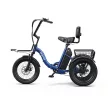 APEFOX RH30 – 18"-os összecsukható elektromos cargo tricikli, 720 Wh akkumulátorral és 65 Nm nyomatékkal