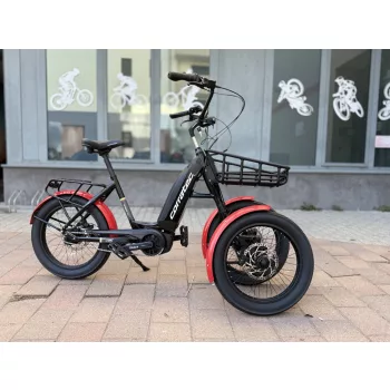   ÚJ Corratec Life S Dual P7 – 20" Elektromos háromkerekű kerékpár / Bosch 725 Wh akkumulátor / 65 Nm maximális nyomaték / Shimano Nexus 8 sebességes váltórendszer