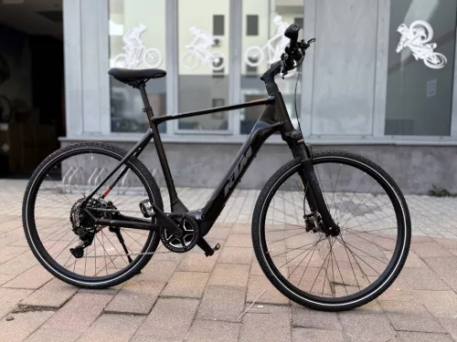 ÚJ KTM Macina Cross SX 20 - 28" férfi elektromos kerékpár / XL méret / 60 cm / Bosch 400 Wh akkumulátor / Bosch SX középmotor / 1x9 Shimano CUES váltórendszer