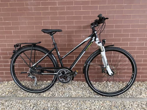 Dynamics (KTM) Double Disc - 28" Női trekking kerékpár / 46cm / 3x9 Shimano XT váltórendszer / SR Suntour NCX-D első teleszkóp