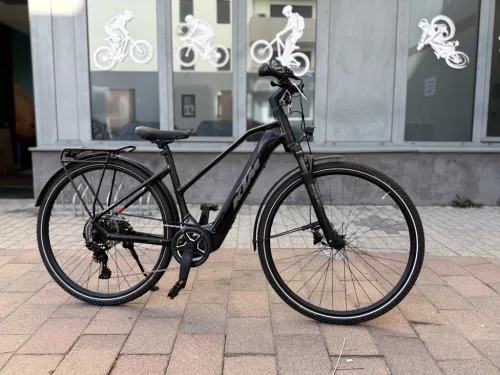 ÚJ - KTM Macina Sport SX 20 - 28" női elektromos kerékpár / 46cm / 1x9 Shimano CUES váltórendszer / Bosch 400 Wh akkumulátor / Bosch SX középmotor