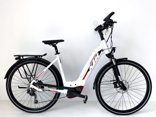 KTM Macina Tour 10 CX5 28"-os elektromos kerékpár 500 Wh, 9 fokozatú Shimano Deore váltó, Suntour NCX 51cm/M