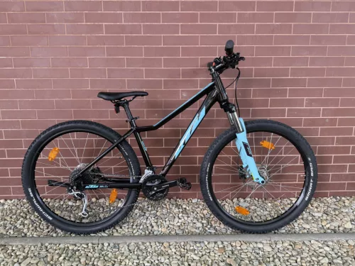 KTM ULTRA GLORIETTE - 27,5” MTB Kerékpár, 3x9 Sebességes Shimano XT váltó,  SR Suntour XCM Teleszkóp, 43cm