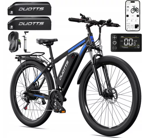 DUOTTS C29-L Dual Battery – 29"-os elektromos kerékpár, 1440 Wh dupla akkumulátorral és 65 Nm nyomatékkal