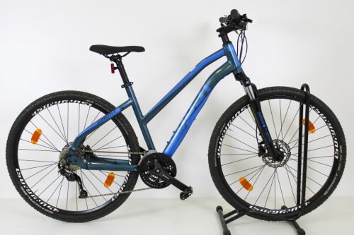 ÚJ! - Ghost Square 28"os Trekking kerékpár, 27 Sebességes Shimano Alivio váltó, Suntour Nex teleszkóp, 48cm/S