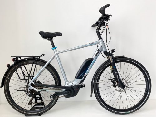 KTM Macina Tour 10 P5 28”-os elektromos kerékpár 500 Wh, 10 fokozatú Shimano SLX váltó, Suntour NCX-D LO, 56cm /L